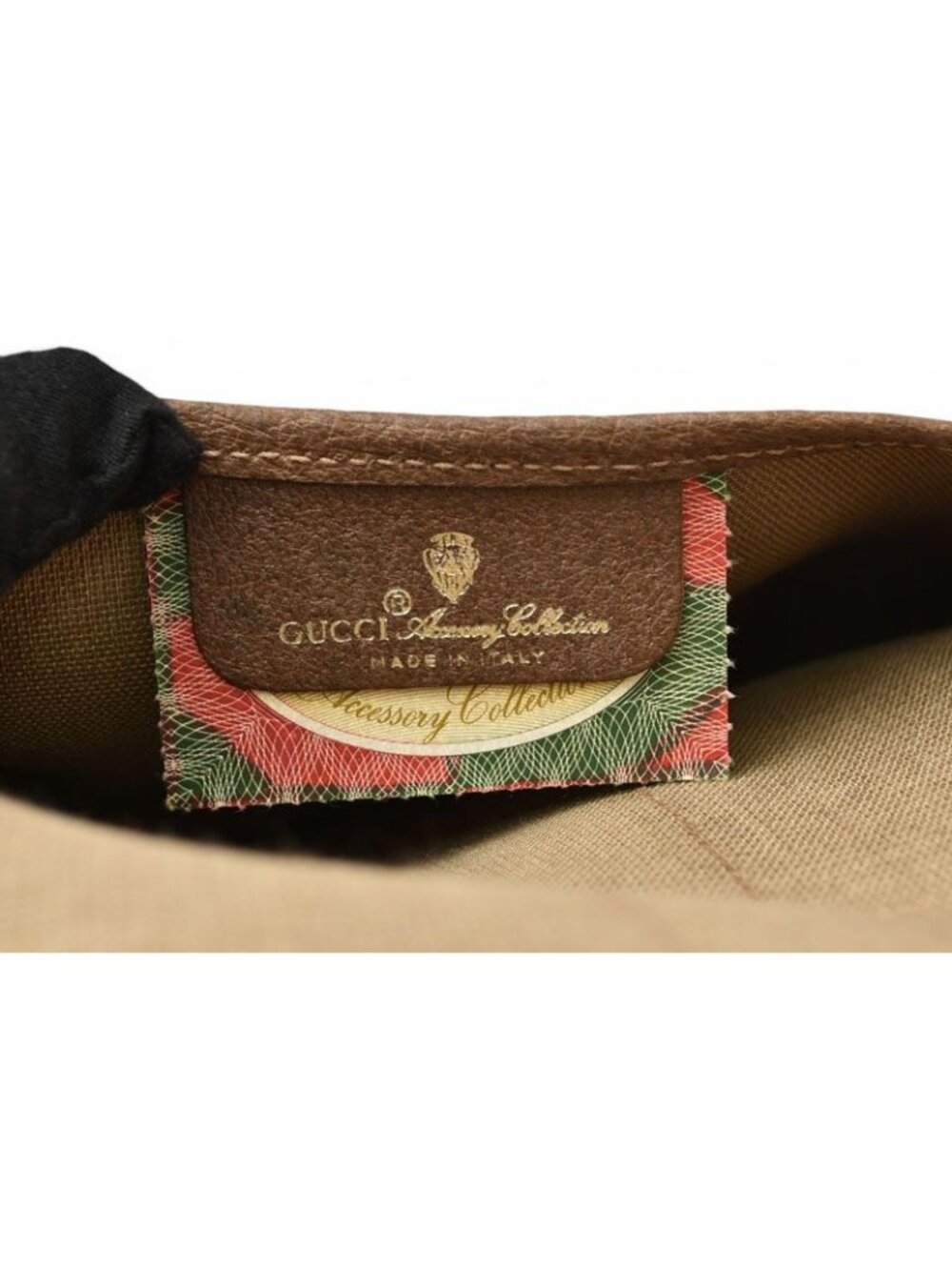 Gucci Pouch Vintage GG Plus Sherry Line Beige Brown - Picture 7 of 9